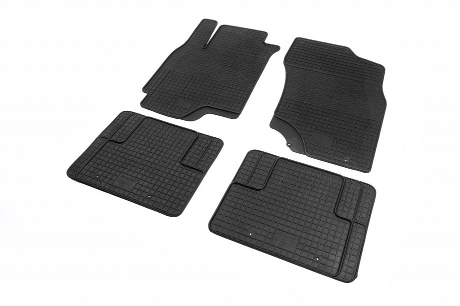 Mitsubishi Outlander 2001-2006 Rubber Floor Mats (4 pcs, Polytep) Image