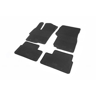 Rubber Floor Mats (4 pcs, Polytep)