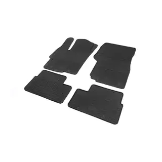 Rubber Floor Mats (4 pcs, Polytep)