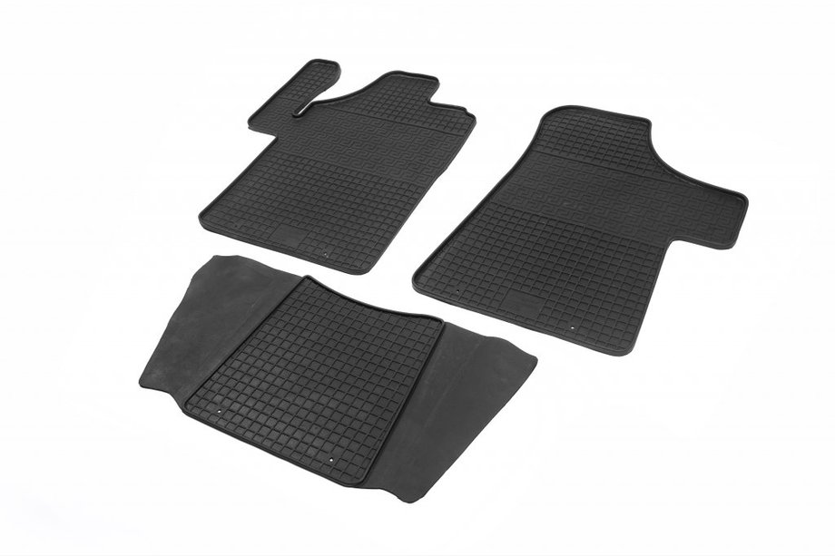 Mercedes Vito W639 2004-2014 Rubber Floor Mats (3 pcs, Polytep) Photo 5