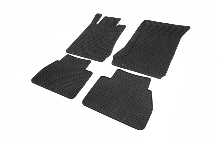 Mercedes E-class W210 1995-2002 Rubber Floor Mats (4 pcs, Polytep) Photo 1