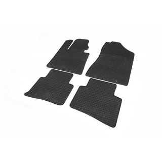 Rubber Floor Mats (4 pcs, Polytep) Kia Sportage 2015-2021 photo 1