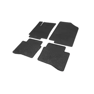 Rubber Floor Mats (4 pcs, Polytep)