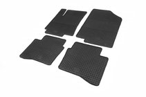 Kia Rio 2012-2017 Rubber Floor Mats (4 pcs, Polytep) photo 1