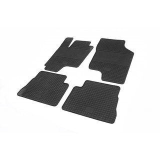 Rubber Floor Mats (4 pcs, Polytep)