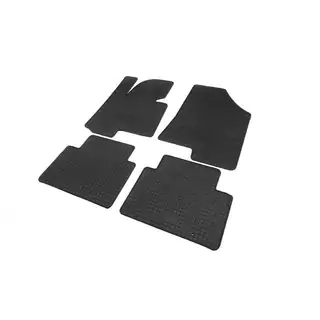 Rubber Floor Mats (4 pcs, Polytep)