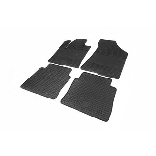 Rubber Floor Mats (4 pcs, Polytep) Hyundai Santa Fe 2 2006-2012 photo 1