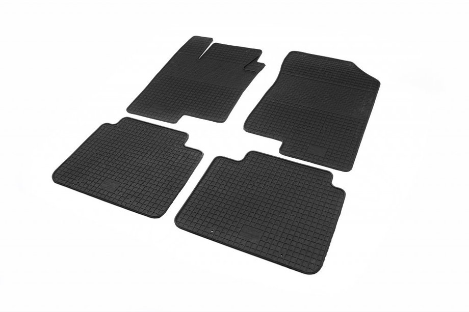 Kia Optima 2010-2016 Rubber Floor Mats (4 pcs, Polytep) Image