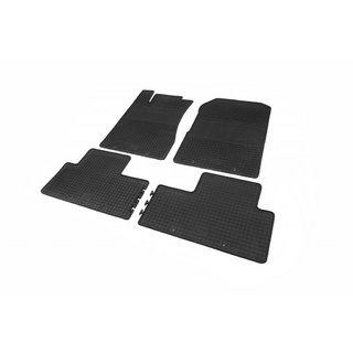 Rubber Floor Mats (4 pcs, Polytep)