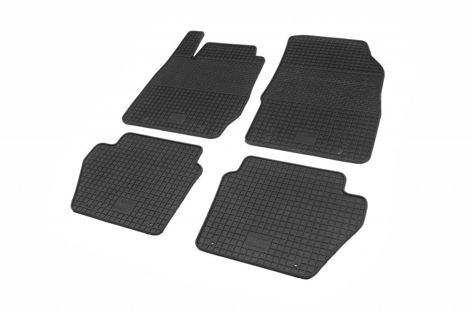 Ford Fiesta 2008-2017 Rubber Floor Mats (4 pcs, Polytep) Image