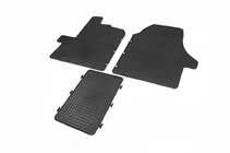 Fiat Ducato 2006-2025 Rubber Floor Mats (3 pcs, Polytep) photo 1