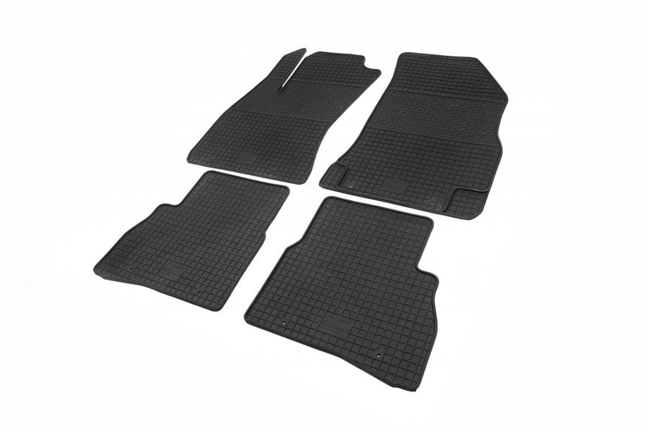Fiat Doblo II 2010-2022 Rubber Floor Mats (4 pcs, Polytep) Image