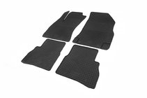 Fiat Doblo II 2010-2022 Rubber Floor Mats (4 pcs, Polytep) photo 1
