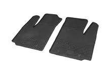 Fiat Doblo I 2001-2005 Rubber Floor Mats (2 pcs, Polytep) photo 1