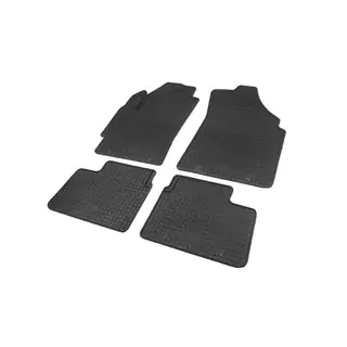 Rubber Floor Mats (4 pcs, Polytep) Daewoo Matiz 2009-2015 photo 1
