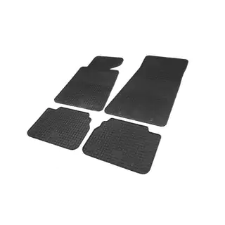 Rubber Floor Mats (4 pcs, Polytep)