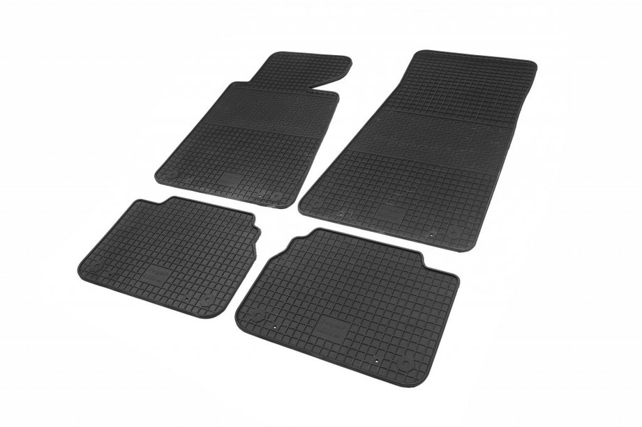 BMW 5 Series E34 1988-1995 Rubber Floor Mats (4 pcs, Polytep) Image