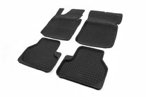 Volkswagen Golf 5 2003-2009 Rubber floor mats with edge (4 pcs, Polytep) photo 1