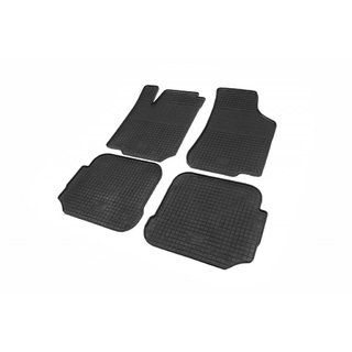 Rubber Floor Mats (4 pcs, Polytep)