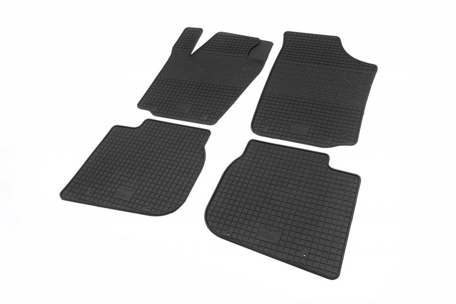 Skoda Rapid 2012-2019 Rubber Floor Mats (4 pcs, Polytep) Image