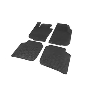 Rubber Floor Mats (4 pcs, Polytep)