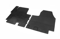 Nissan Primastar 2002-2014 Rubber Floor Mats (2 pcs, Interplast) photo 1