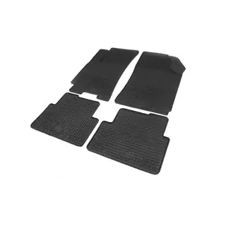 Rubber Floor Mats (4 pcs, Polytep) Daewoo Lanos 1998-2017 photo 1
