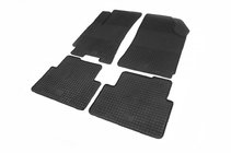 Daewoo Lanos 1998-2017 Rubber Floor Mats (4 pcs, Polytep) photo 1