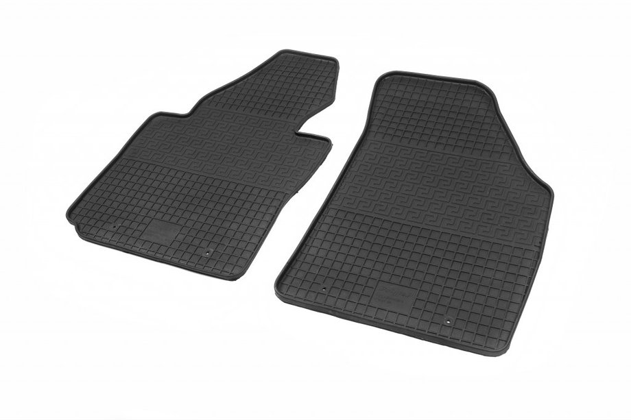 Volkswagen Caddy 2004-2010 Rubber Floor Mats (2 pcs, Polytep) Image