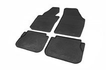 Volkswagen Caddy 2015-2020 Rubber Floor Mats (4 pcs, Polytep) photo 1