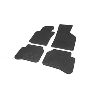 Rubber Floor Mats (4 pcs, Polytep)