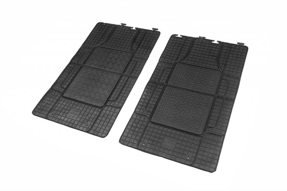 Citroen Jumpy/Dispatch 2017- Rear Rubber Floor Mats (2 pcs, Polytep) Image