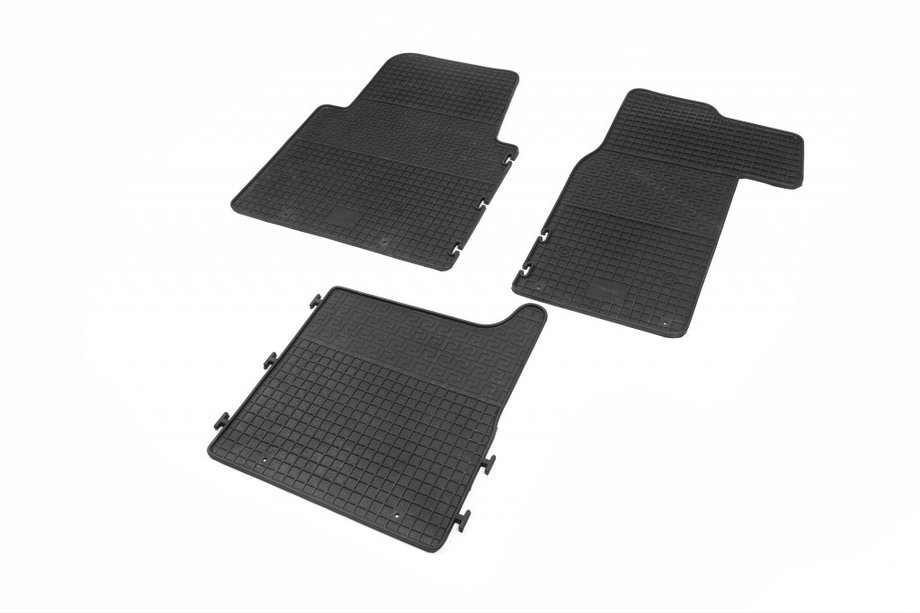 Nissan NV400 2010-2024 Rubber Floor Mats (3 pcs, Polytep) Image