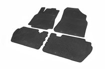 Peugeot Partner Tepee 2008-2018 Rubber Floor Mats (Polytep) Front + Rear (4 pcs) photo 1