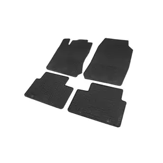 Rubber Floor Mats (4 pcs, Polytep)