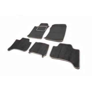Carpet Floor Mats Premium (5 pcs) Toyota Land Cruiser Prado 120 2002-2009 photo 2