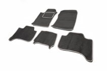 Toyota Land Cruiser Prado 120 2002-2009 Carpet Floor Mats Premium (5 pcs) photo 2