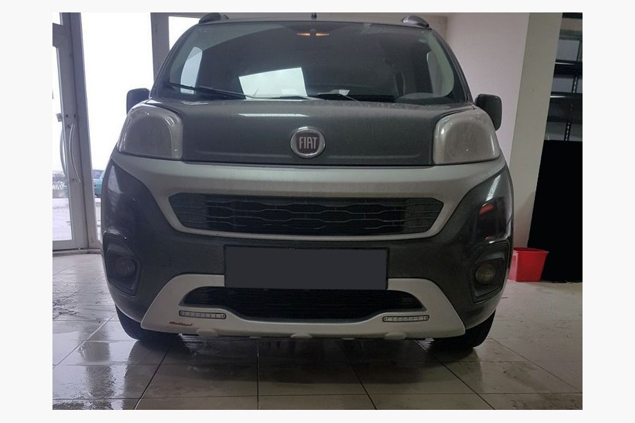 Citroen Nemo 2007-2017 Front Lip LED (2014+, primed for painting) Image