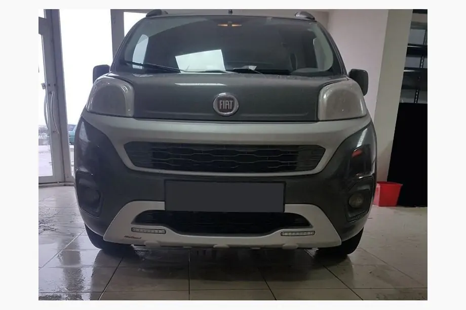 Peugeot Bipper 2008-2017 Front Lip LED (2014+, primed for painting) Image
