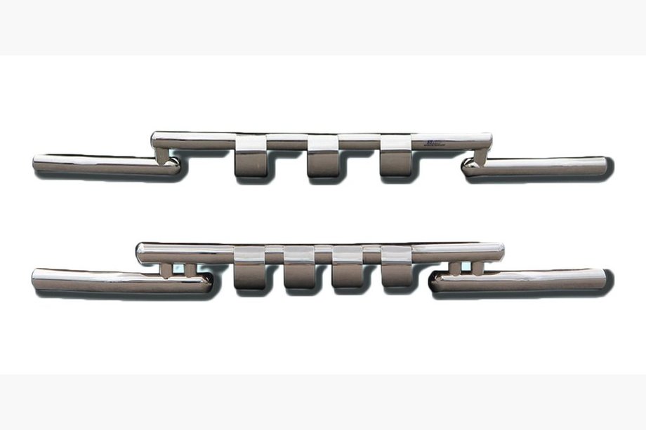 Lada Largus 2012- Front Bar ST009-15 (Stainless Steel) Image