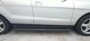 Mercedes GL/GLS class X166 2012-2019 Side steps with retractable mechanism (2 pcs, aluminum) photo 2