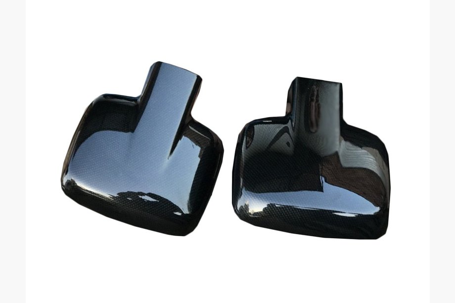 Mercedes Vito W638 1996-2003 Mirror Covers (2 pcs, Carbon) Image