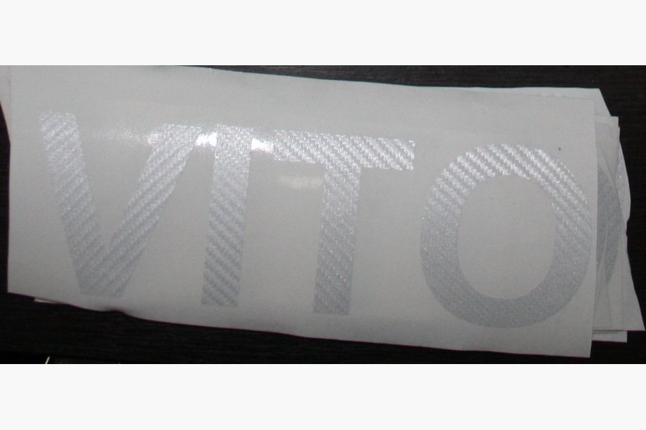 Mercedes Vito W638 1996-2003 Sticker (White Carbon) Image