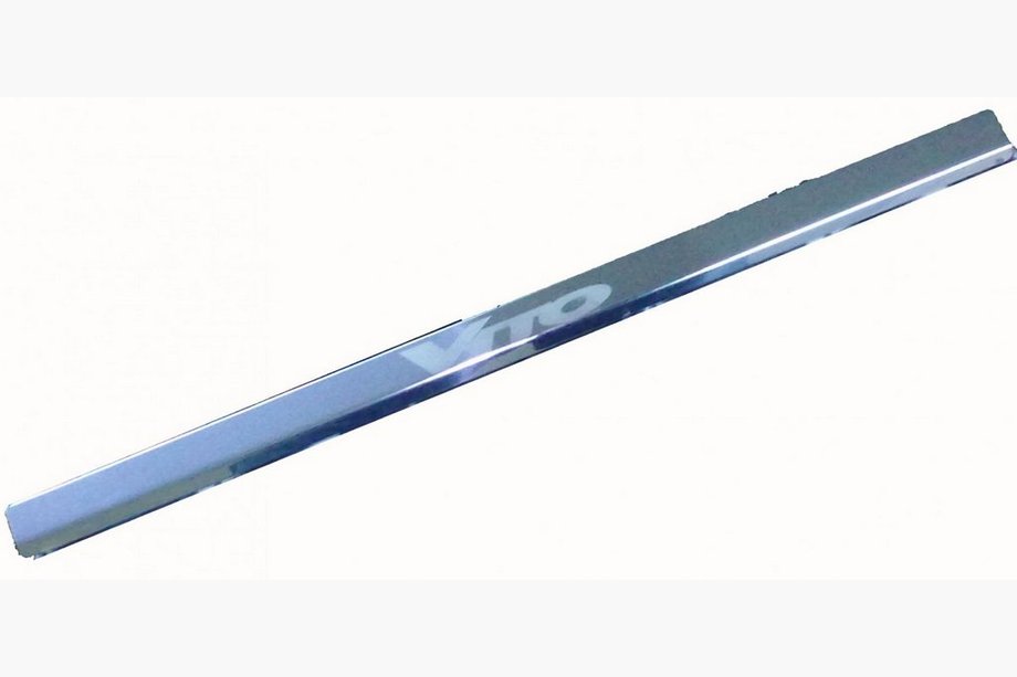 Mercedes Vito W638 1996-2003 SALE !!! Sliding Door Sill Cover (Stainless Steel) Image