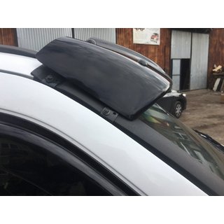 Windshield visor (black gloss, 5mm) photo 3