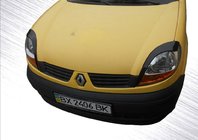 Renault Kangoo 1998-2008 Headlight Eyelids (2 pcs, Black ABS) (2003-2008) photo 1
