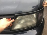 Mercedes Vito W638 1996-2003 Headlight eyebrows (black) Black Gloss photo 4
