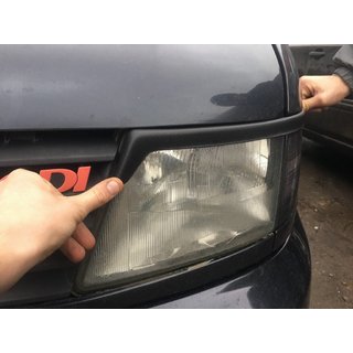 Headlight eyebrows (black) Mercedes Vito W638 1996-2003 photo 3