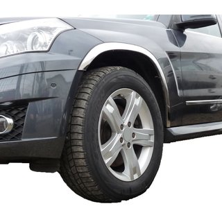 Stainless Steel Fender Trim (4 pcs) Mercedes GLK сlass X204 2008-2015 photo 1