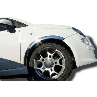 Fender flares (4 pcs, stainless steel) photo 1